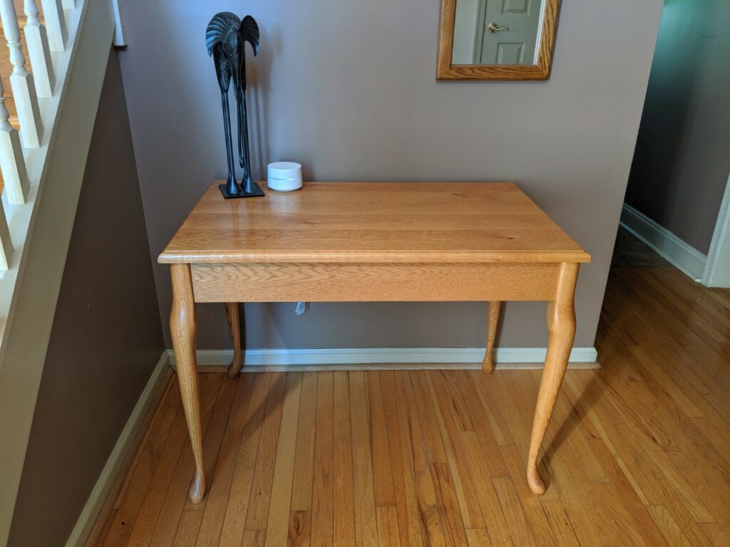 Oak Hallway Table