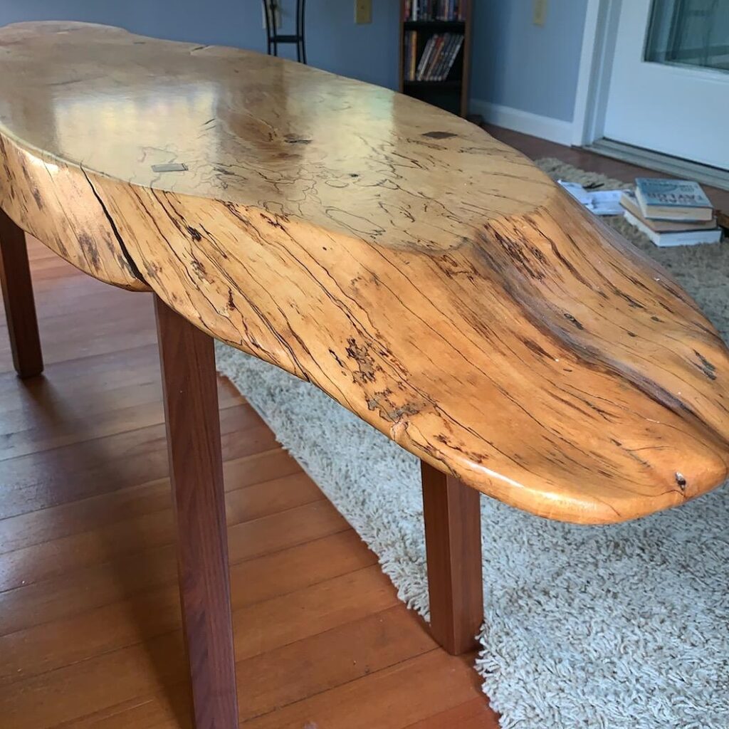 Maple End Table