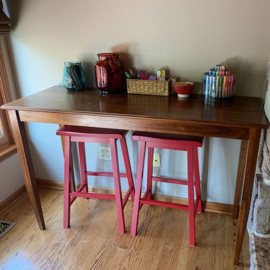 Black Walnut High Table